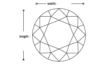 0.9-Carat Round Shape Diamond