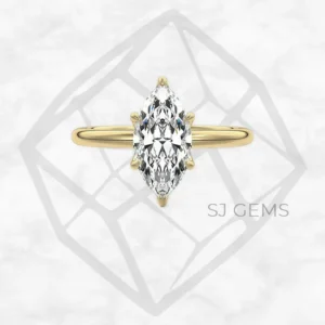 the imperial marquise engagement ring by SJ Gems