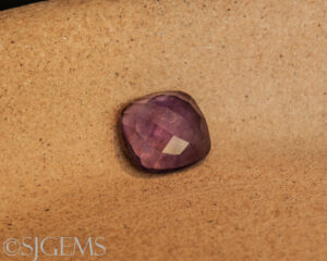 Amethyst 10.82ct Rounded SQ Checkerboard Pair