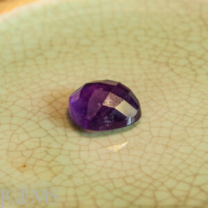 Amethyst 6.70ct Rounded SQ Checkerboard