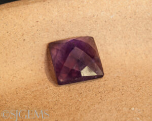 Amethyst 13.8ct  SQ Checkerboard