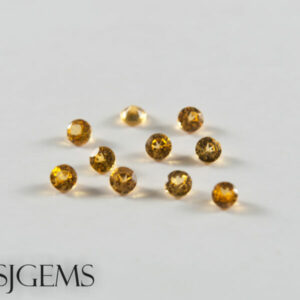 Spessartite Garnet 3mm Round
