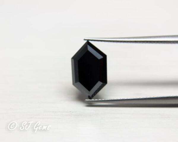 Black Diamond 2.20ct Hexagon