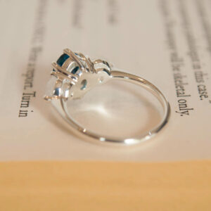 Topaz and Moonstone Ring