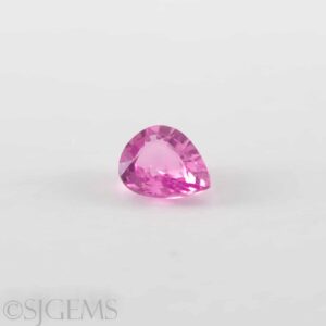 Pink Sapphire 0.65 Pear