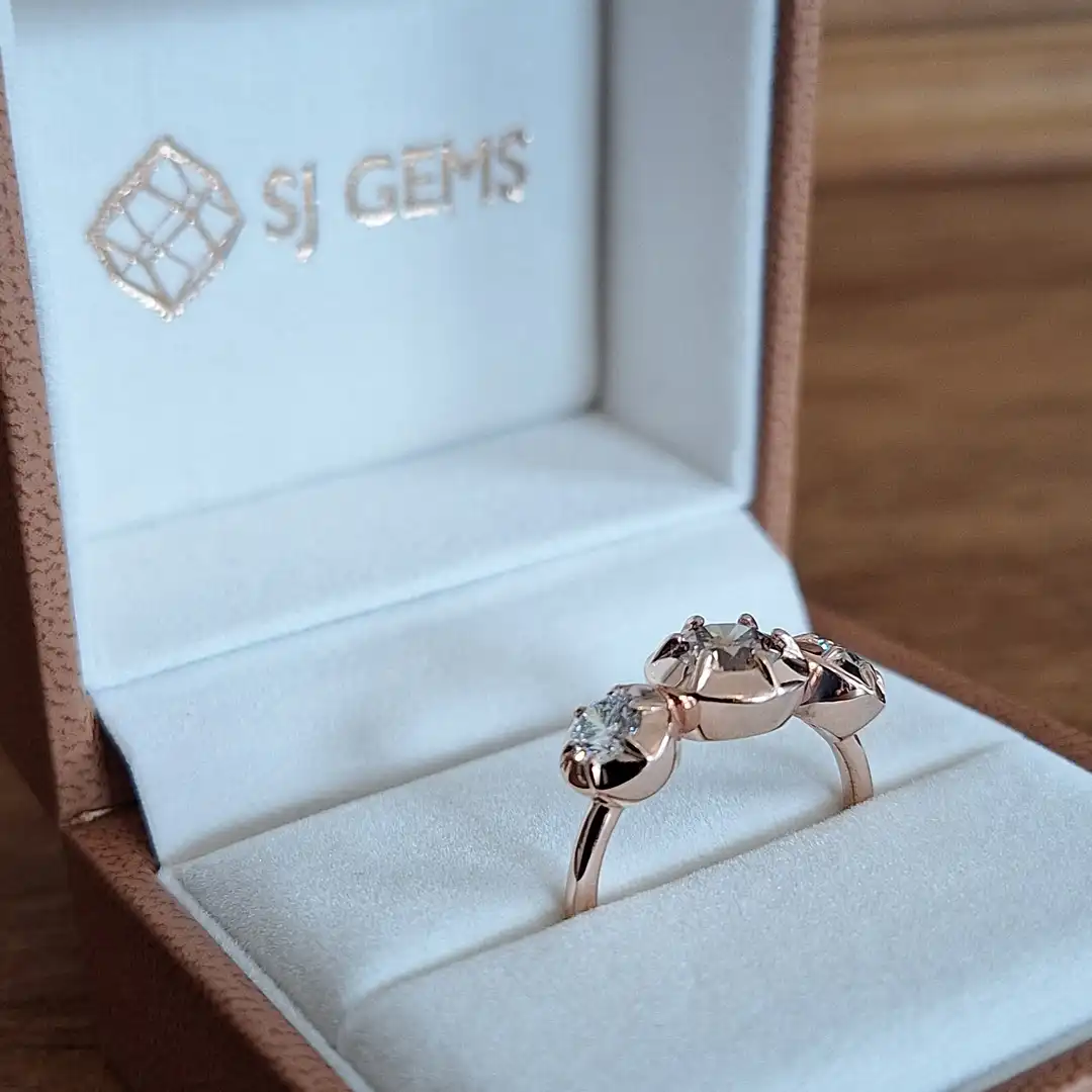 Diamond Engagement Ring by SJ Gems-216