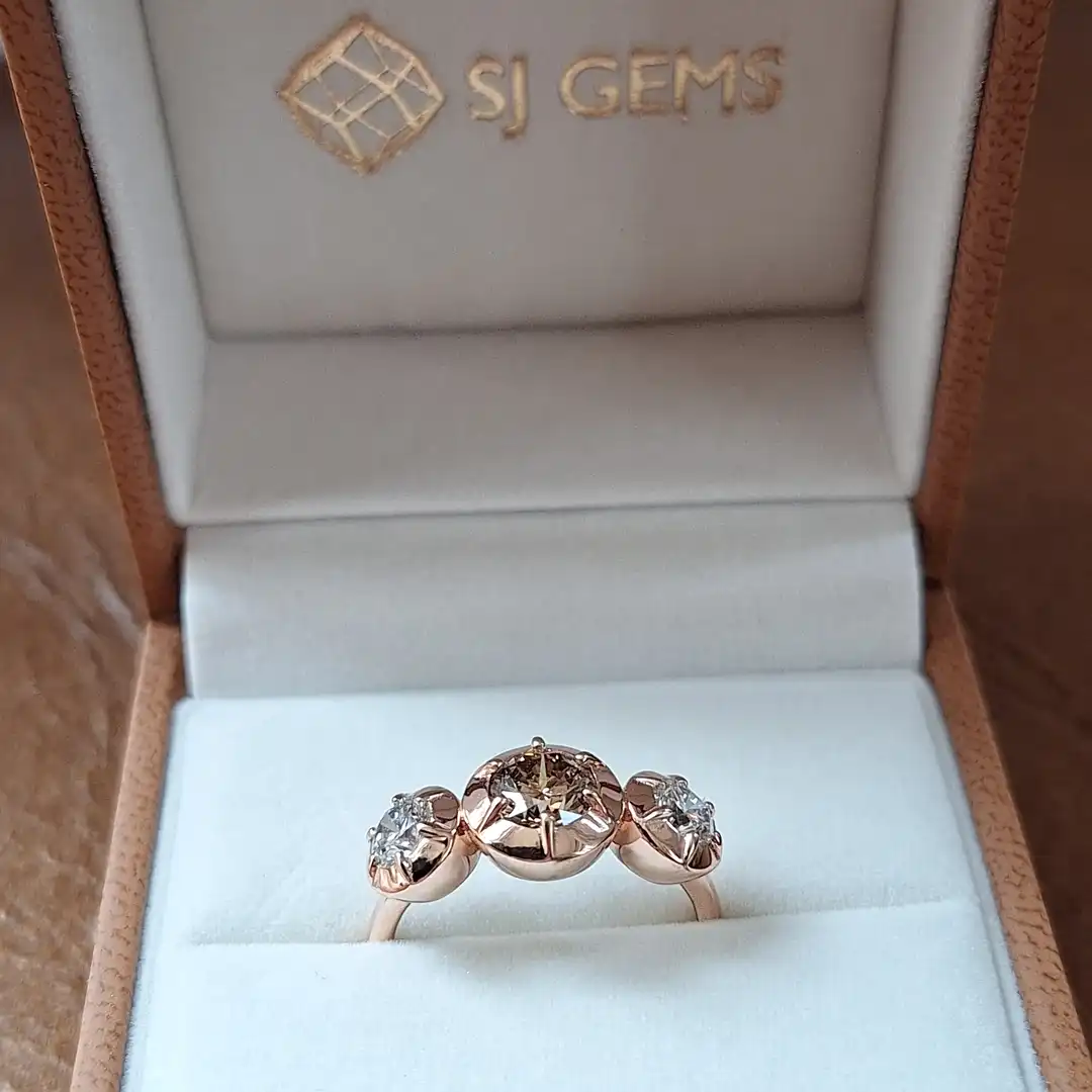 Diamond Engagement Ring by SJ Gems-218