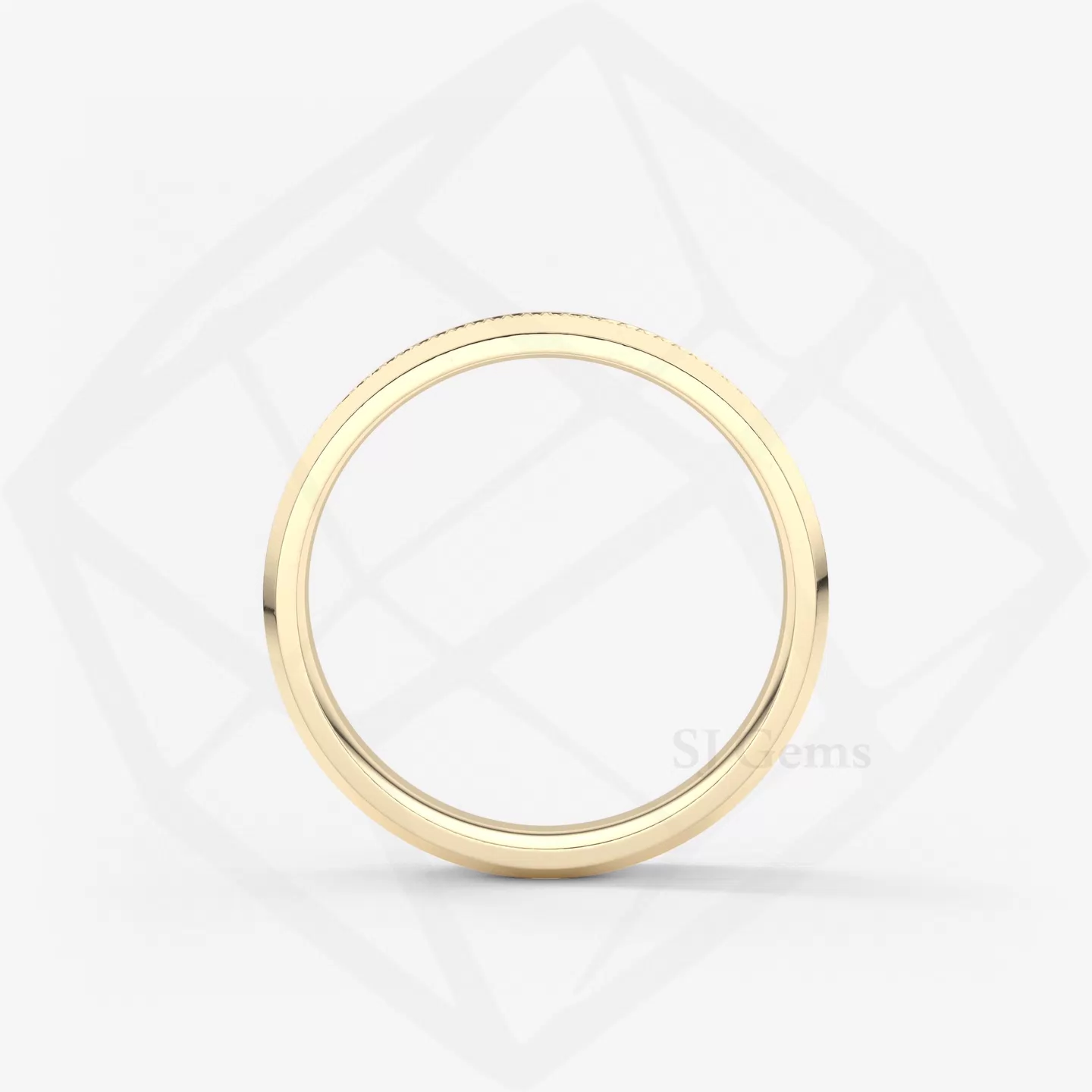Knurl Ridge Bevel 5mm, yellow, view 4