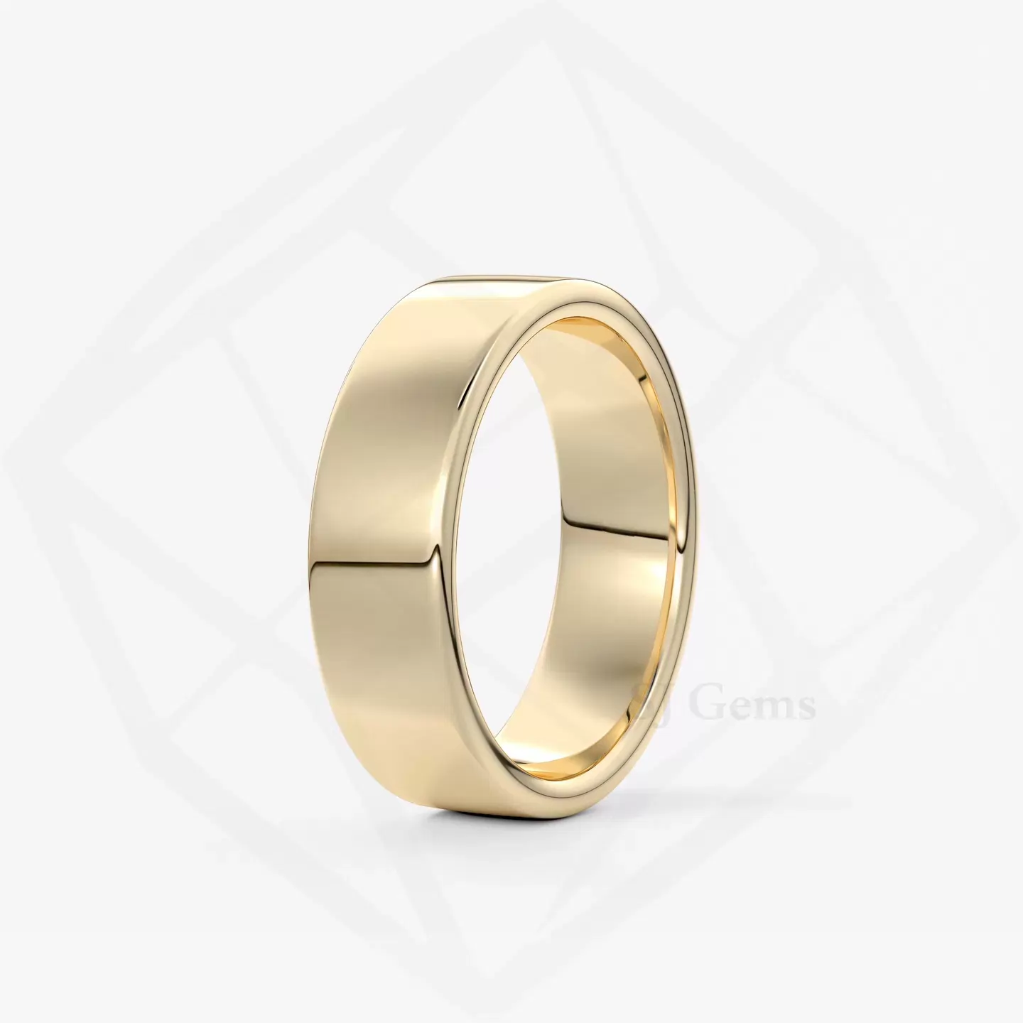Kraal Edge Square 5.5mm, yellow, view 3